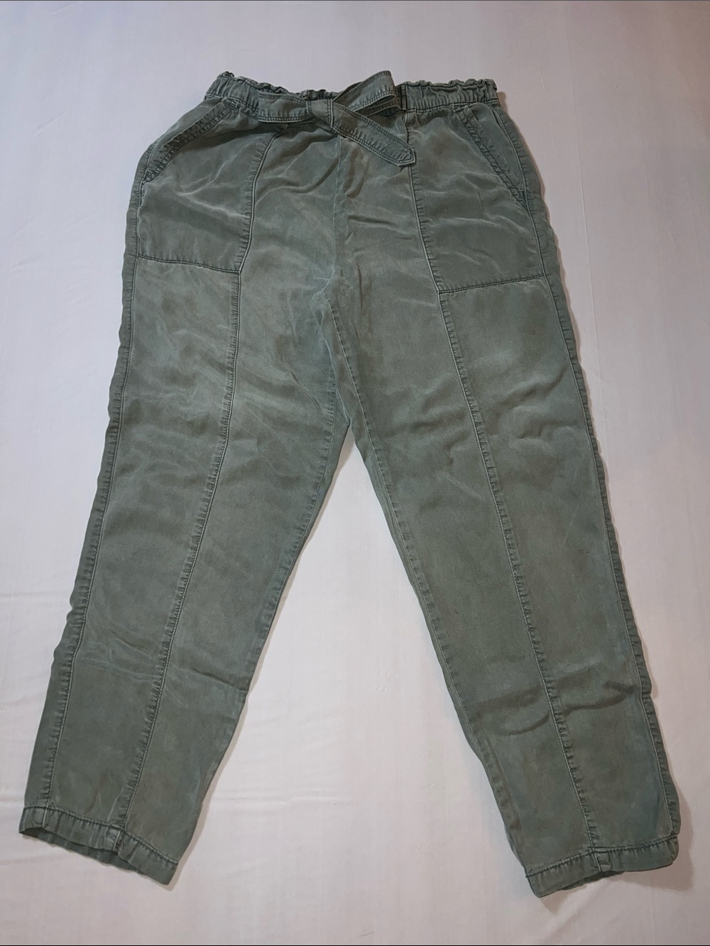 aerie Olive Green Cargo Jogger Pants